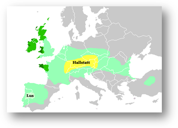 Cuadro de texto: Figure 20. Regions where Romance languages are spoken, either as mother tongue or as second language.